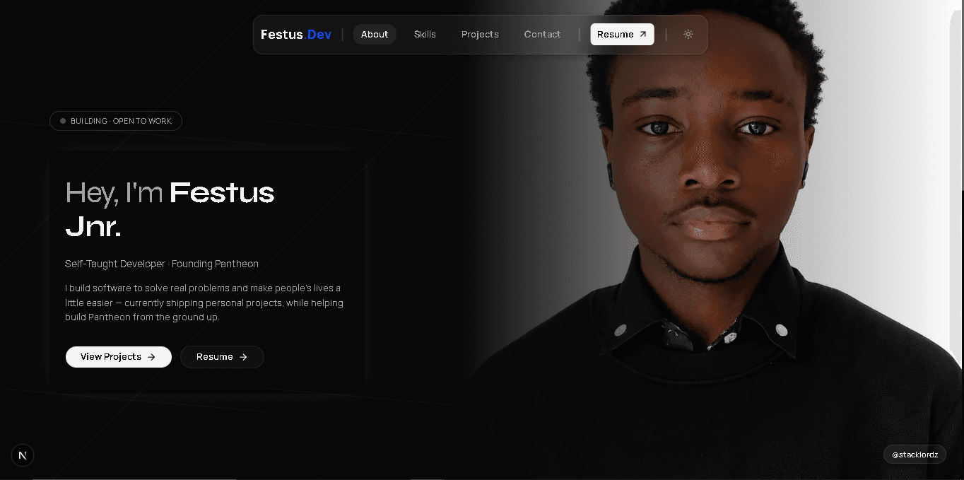 MY PORTFOLIO project preview